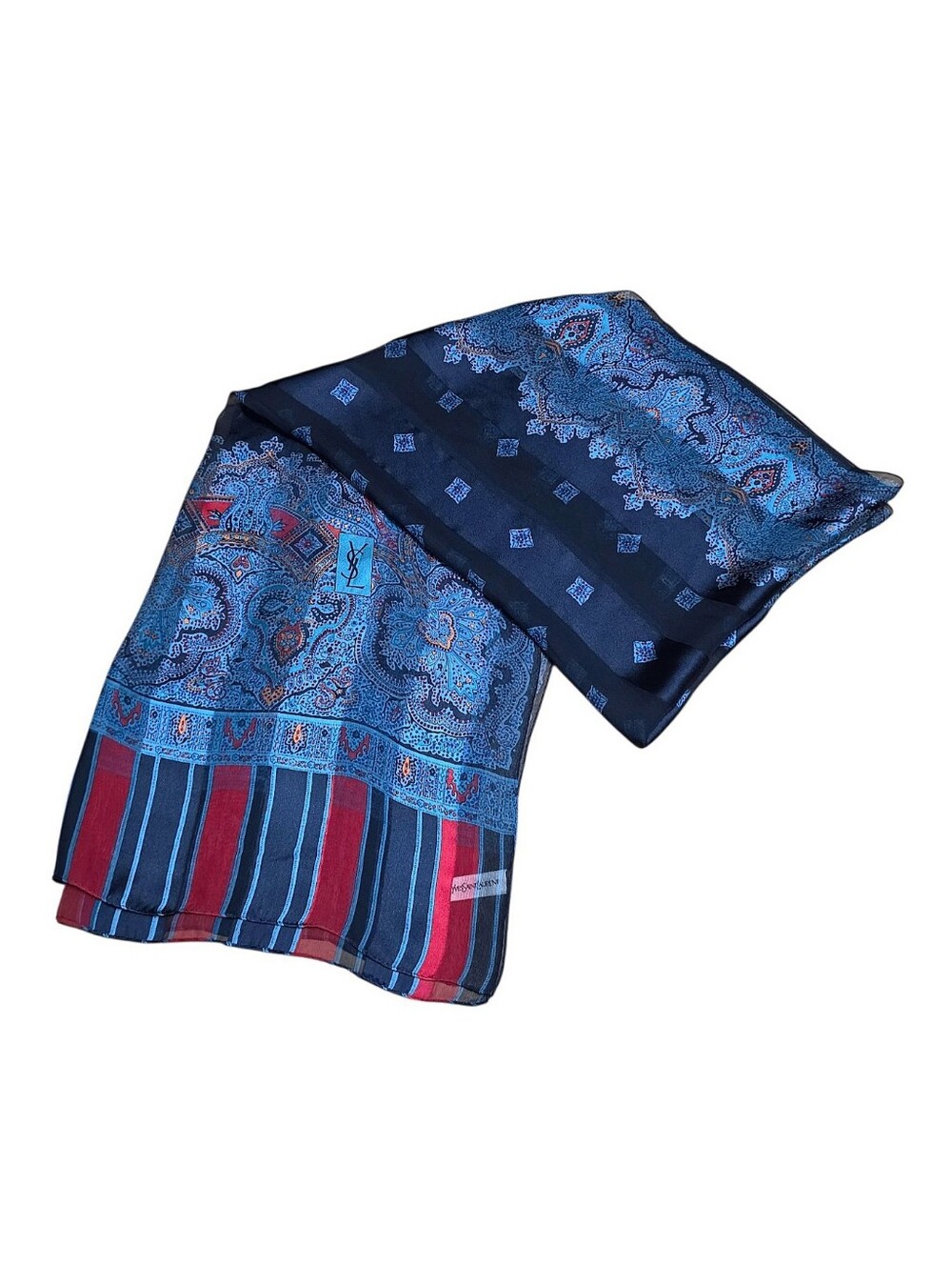 YVES SAINT LAURENT SCARF - Picture 14 of 15